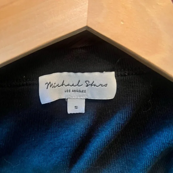 Michael Stars dark green  V-Neck Tank Top - Picture 3 of 4